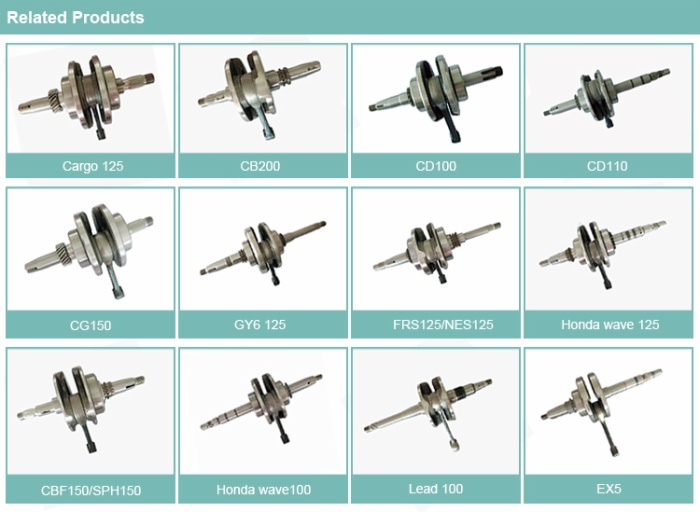 Motorcycle Crankshaft series